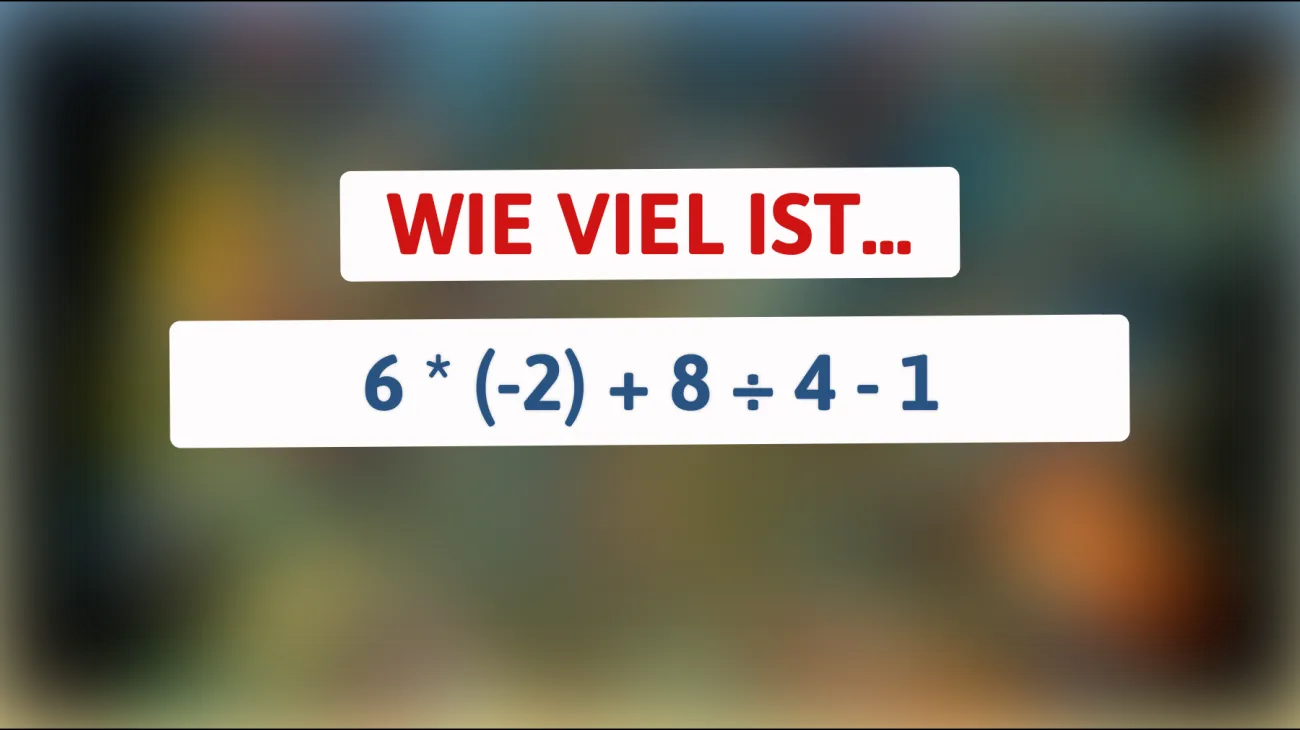 Nur 1% der Menschen können diese mathematische Herausforderung lösen: Bist du schlau genug?"