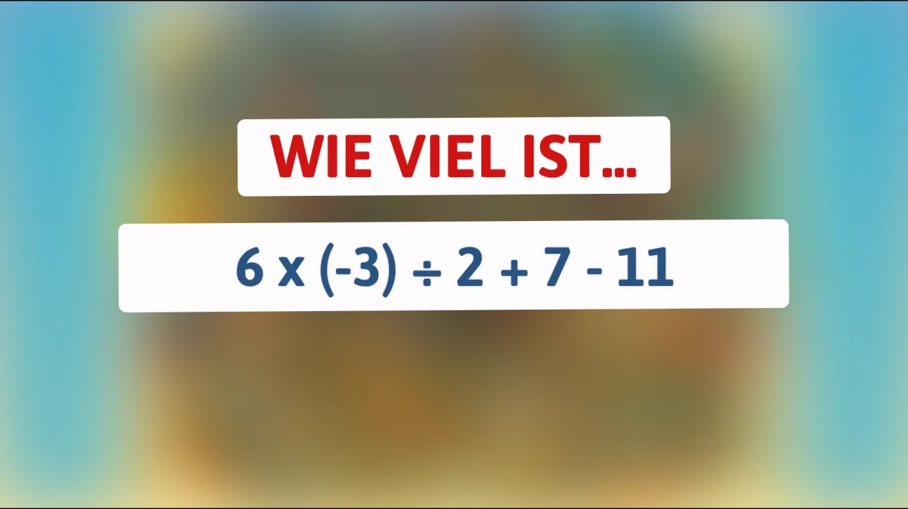 Nur 2% der Menschen lösen dieses Mathe-Rätsel: Schaffen Sie es?"