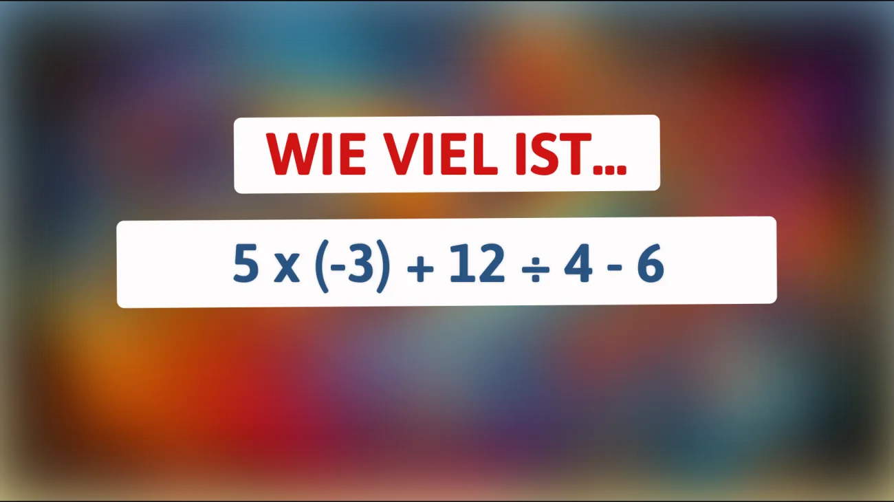 Bist du schlau genug, das Rätsel zu lösen, das nur Genies knacken? Entdecke die Lösung!"